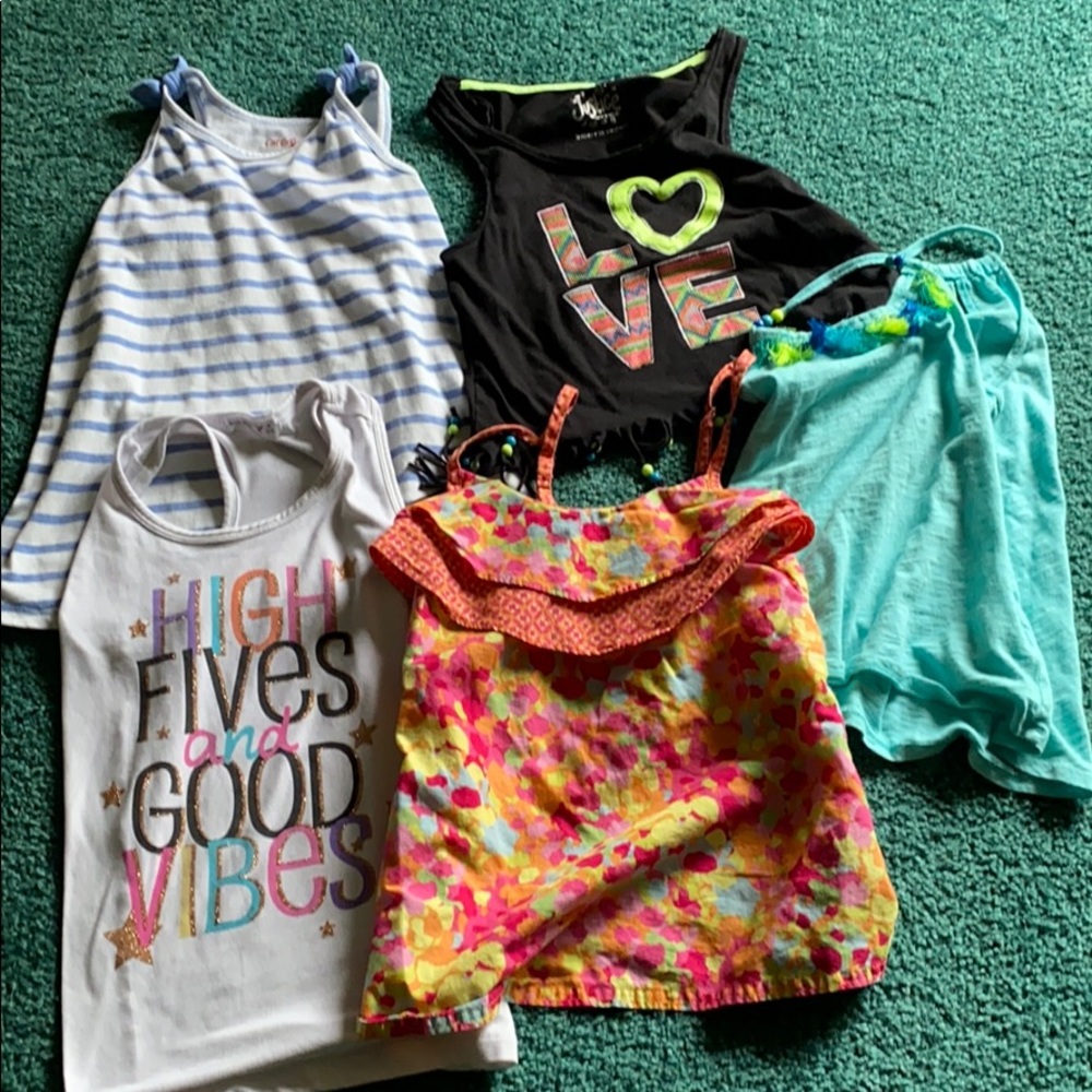 Girls tank lot